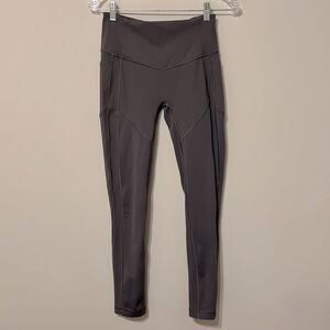 Lululemon Dark Gray Leggings ~ Size 8 ~ Great Condition